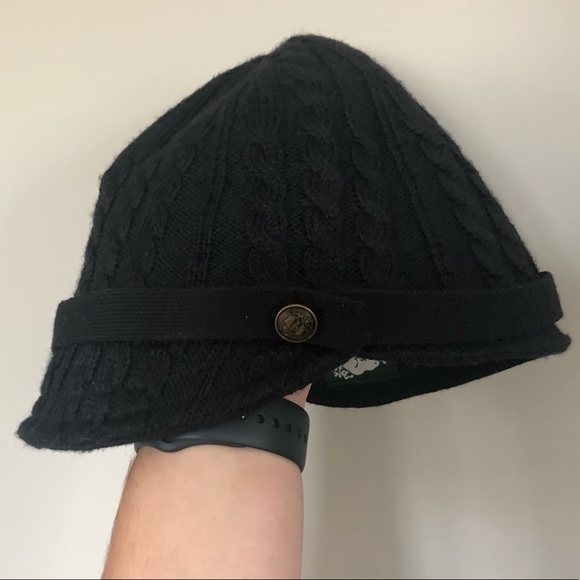 Roots | Black Cable Boy News Hat - Picture 3 of 4